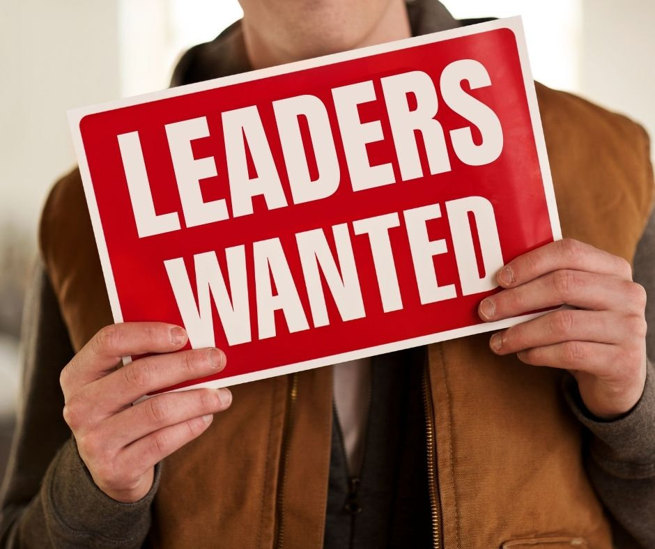 Group of leaders working together in front line leadership program.